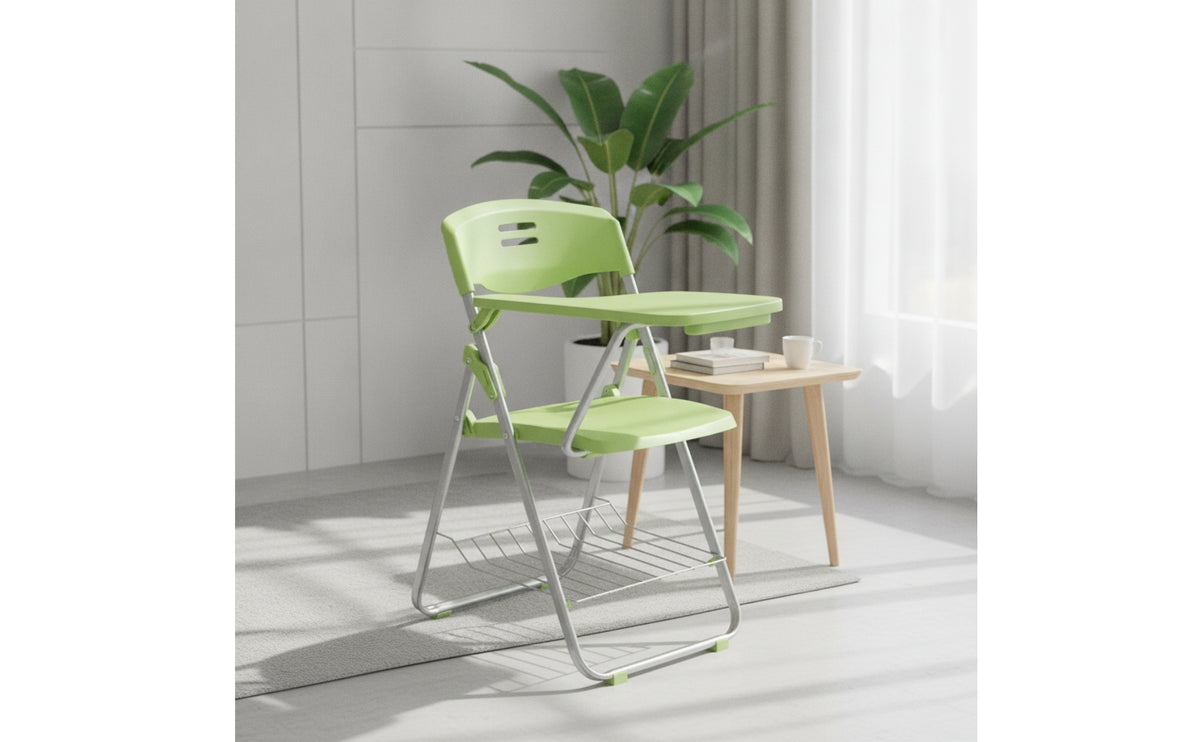 Folding Chair Space-Saving Foldable Chair Portable Furniture for Students, Teachers, Classroom, Training Room, Office