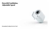Portable Mini Umbrella Fan Quiet Operation Attach-on Fan Lightweight for Travelers, Commuters, Hot Environments, Commute, Camping