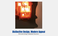 Heart-Shaped 3D Night Light, Wall-Mounted Creative Decorative Lamp, Soft Light for Home, Gift for Friends
