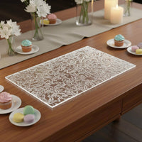 Polished Edges Water Wave Texture Stand Easy to Clean Acrylic Dessert Riser Long-Lasting Clear U-Shaped Stand Stackable Design for Bakers, Caterers, Retailers, Wedding, Buffet, Party