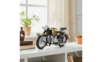 Alloy Motorcycle Model Interactive Retro Motorcycle Model Mini for Adults, Office