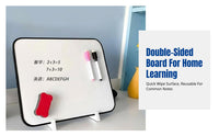 Children's Whiteboard, Double-Sided Erasable Drawing Board, Stand Note Board for Home and School