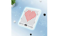 Child Friendly AI Gomoku Board Difficulty Levels Portable AI Board Game Lightweight Educational Toy for Beginners