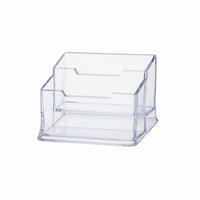 Card Holder Acrylic Clear Business Card Storage Organizer for Conference Booth