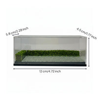 1/64 Scale Car Display Box Dustproof Model Car Diorama Case Stackable Design for Hobbyists