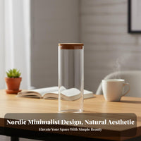 Desktop Miniature Garden Jar Versatile Use Micro Landscape Bottle Multiple Designs Available DIY Terrarium Vessel for Hobbyists, Desk, Living Room