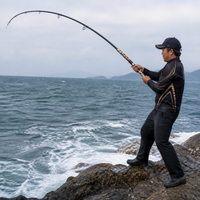 Dragon Wing Tiger Thunder Heavy Lure Fishing Rod Carbon Fiber XXH Power