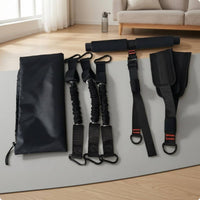 Assisted Sit up Adjustable Home Resistance Training Kit Storage Pouch Exercise Equipment