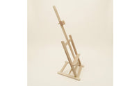 Tabletop Easel with Adjustable Frame Foldable Wooden Easel Portable Display Stand for Beginners