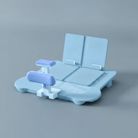 Desk Posture Assistant with Chin Rest Ergonomic Clamp-on Posture Assistant Height-Adjustable Writing Pad Board with Reading for Young Users, Homework