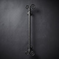 Long Pull Handle Vintage Cast Iron Handle Rustic for Doors, Cabinets