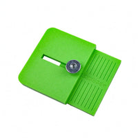 Measurement Markings Vinyl Film Cutting Tool Textured Surface Film Cutting Guide Molded Plastic Edge Trimming Guide Metal Screw Fastener