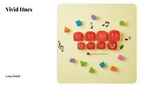 Develops Rhythm Skills Wooden Ta Single Block with Mallet Encourages Group Play Wooden Sound Box Child-Centered Learning Percussion Instrument Long-Lasting for Children, Preschoolers, Music Educators, Preschool, Classroom, Playroom, Home