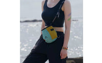 Lightweight Climbing Chalk Bag Water-Repellent Waist Chalk Bag Reinforced Top Sports Gear Strapping Loops