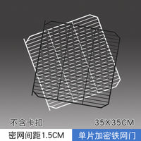 宠物围栏自制配件材料铁丝网片塑料板diy组装猫笼狗笼仓鼠卡扣