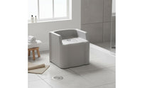 Bedside Commode Chair Multi-Use Portable Toilet Chair Easy to Move Restroom Support for Women, Children