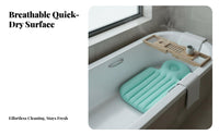 Bathtub Backrest Pillow Non-Slip Full Full-Length Bath Pillow Spa Bath Lounger Soft & Comfortable Bathroom Accessory