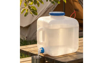 Foldable Water Container Translucent Wide-Mouth Water Container