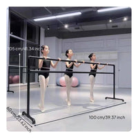Versatile Use Ballet Barre Easy Assembly Freestanding Ballet Barre Heavy Duty Portable Dance Bar Non-Slip Design for Children, Adults, Dancers, Home, Gym