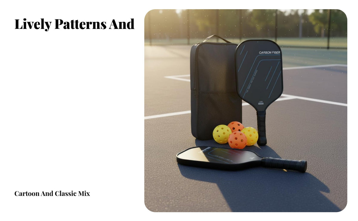 Pickleball Paddle Lightweight Design High-Performance Carbon Fiber Carbon Pickleball Racket Kit High-Performance Carbon Fiber