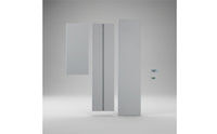 Portable Air Conditioner Window Kit Rigid Portable Cooling System Window Kit Retrofit Hardware for Renters, Bedroom, Dorm Room