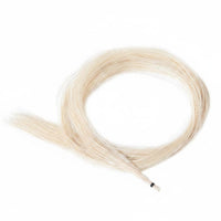 Tied End Horse Tail Hair Flexible Horsehair Bundle Weaving Use Bow Hair Replacement Long-Lasting