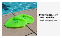 2 Pieces Increases Arm Strength Swimming Hand Paddles Ergonomic Design Swimming Power Paddles Long-Lasting Material for Swimmers, Women