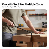 High-Carbon Steel Multi-Function Long-Lasting Hooked Rebar Labor-Saving Formwork Stripping Tool Hand-Forged for Contractors, Demolition Workers, DIY Enthusiasts, Remodeling, Renovation Projects, Framing