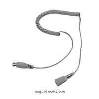 Nail Drill Handpiece Cable Connection Lead Coiled Extension Cable Nail Drill Extension Cord Insulated Transmission Transfer