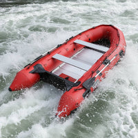 Thickened Material Heavy Duty Inflatable Assault Boat Portable Inflatable Rescue Boat for Rafting