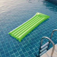 Foldable Inflatable Pool Mat Portable Inflatable Pool Mattress Sturdy Vinyl for Sunbathers, Lake, Beach, Vacation
