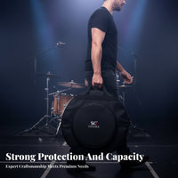 Large Capacity Cymbal Carry Bag 60 Cm Drum Cymbal Bag