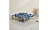 Removable and Washable Elevated Dog Bed All-Season Use Elevated Pet Bed Easy to Clean Raised Dog Cot Moisture-Proof for Small Dogs, Cats, Travel, Outdoor, Camping, Indoor