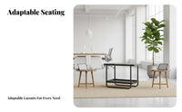 Modern design Sofa, Armchair and Coffee Table Combo Minimalist Design Reception Set Professional Appearance Lounge Seating Ergonomic Comfort for Corporate Buyers, Business Owners, Interior Designers, Waiting Room, Meeting Space, Hotel Lobby