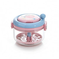 Retainer Box with Rotating Cleaner Small Retainer Case Lightweight