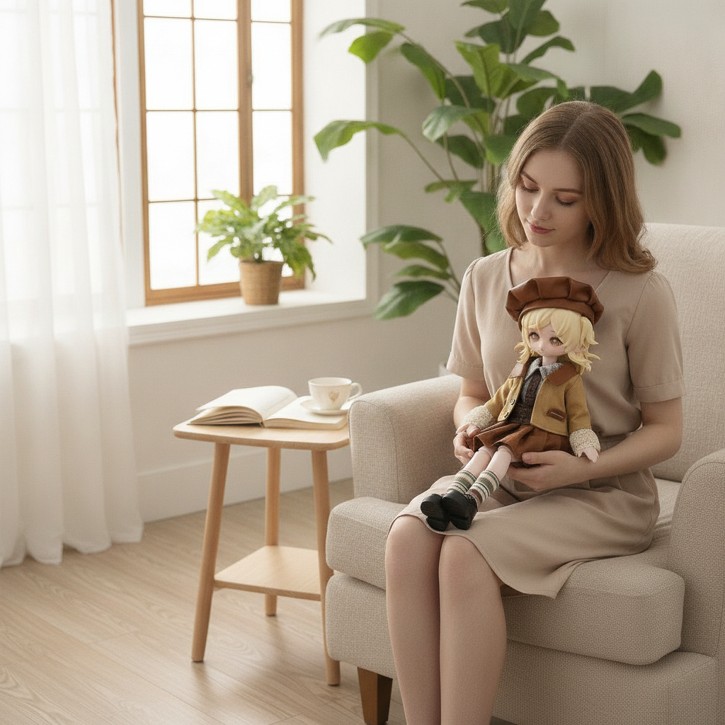 BJD OB11 Doll Clothes for 11-17cm Dolls, Penny Bunny A-Si Mi Tian YMY Ancient Style Outfits