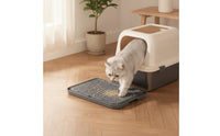 Litter Catching Board Rectangular Feline Tray Entry Mat Non-Slip for Apartment