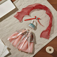 1/6 BJD Doll Dress Set Draping Gauzy Material BJD Doll Outfit Ribbon Detail