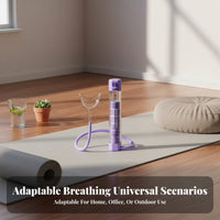 Abdominal Breathing device Adjustable Difficulty Lung Exerciser Portable Design