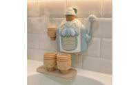 Side Lever Ice Cream Bath Toy Pretend Play Plastic Ice Cream Machine Toy Long-Lasting Educational
