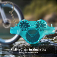 Cycle Chain Cleaner Rotating Brush Bike Chain Cleaning Tool Easy To Use Drivetrain Cleaning Tool
