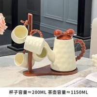 陶瓷水具套装礼物家用乔迁新居结婚高级感水杯茶壶茶杯新婚礼物