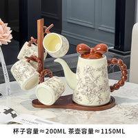 陶瓷水具套装礼物家用乔迁新居结婚高级感水杯茶壶茶杯新婚礼物