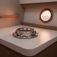 Yacht Ventilation Window Rust Proof Stainless Steel Deck Vent Polished Finish Louvered Air Vent