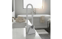 Bathtub Grab Bar Tool Installation Clamp-on Tub Grab Bar Heavy Duty Tub Side Rail for Women Individuals
