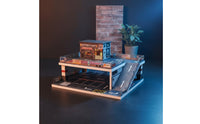 1:64 Parking Garage Diorama Realistic Detail Diecast Garage Scene PVC Material 1:64 Car Diorama for Collectors