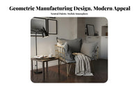 Industrial Design Wireframe Armchair Light Luxury 5-Seater Modular Sofa Minimalist Aesthetic Lounge Seating Effortless Assembly for Interior Designers, Apartment Dwellers, Living Room, Reception Area, Entertainment Space, Reading Nook