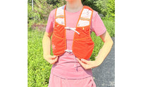 Lightweight Hydration Vest Multiple Pockets Water Bladder Vest Ergonomic Design Long-Distance Hydration Pack Reflective