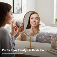 compliindividualstarystanding Makeup Mirror Stylish Design Vanity reachory small-sized for Bedroom