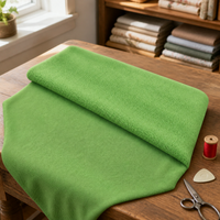 Fleece Fabric for Hoodies, Jackets, and Home Textiles - Various Weights and Brushing Options